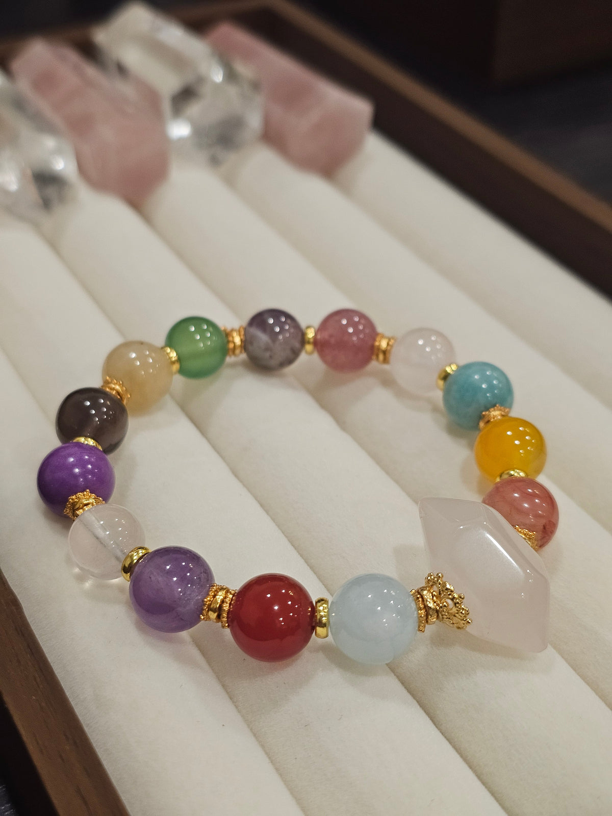 Seven-Chakra Multi-Gemstone Bracelet original product photo