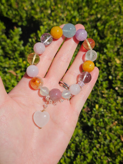 Multi-Stone Energy Bracelet 12mm