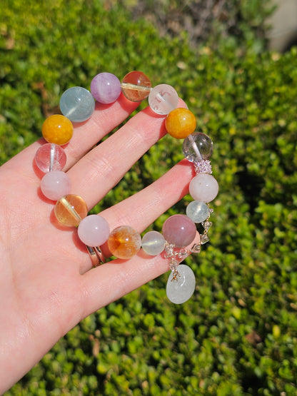 Multi-Stone Energy Bracelet 12mm