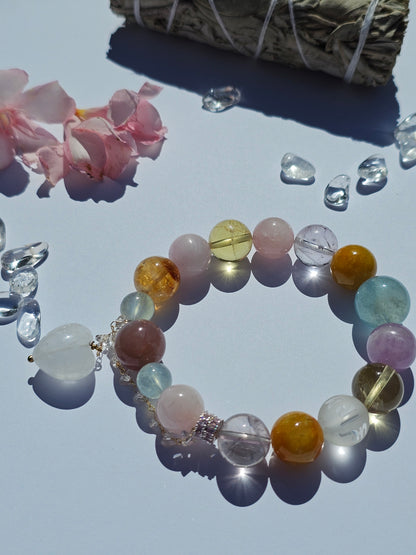 Multi-Stone Energy Bracelet 12mm
