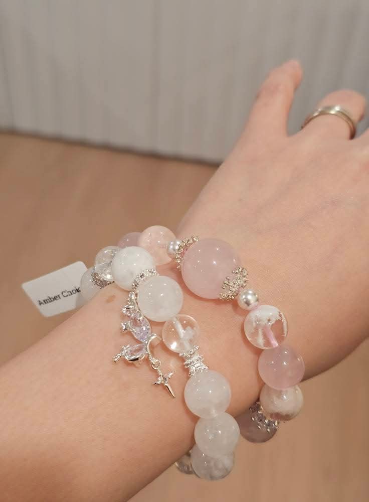 White Snow Phantom Quartz 12.3mm 