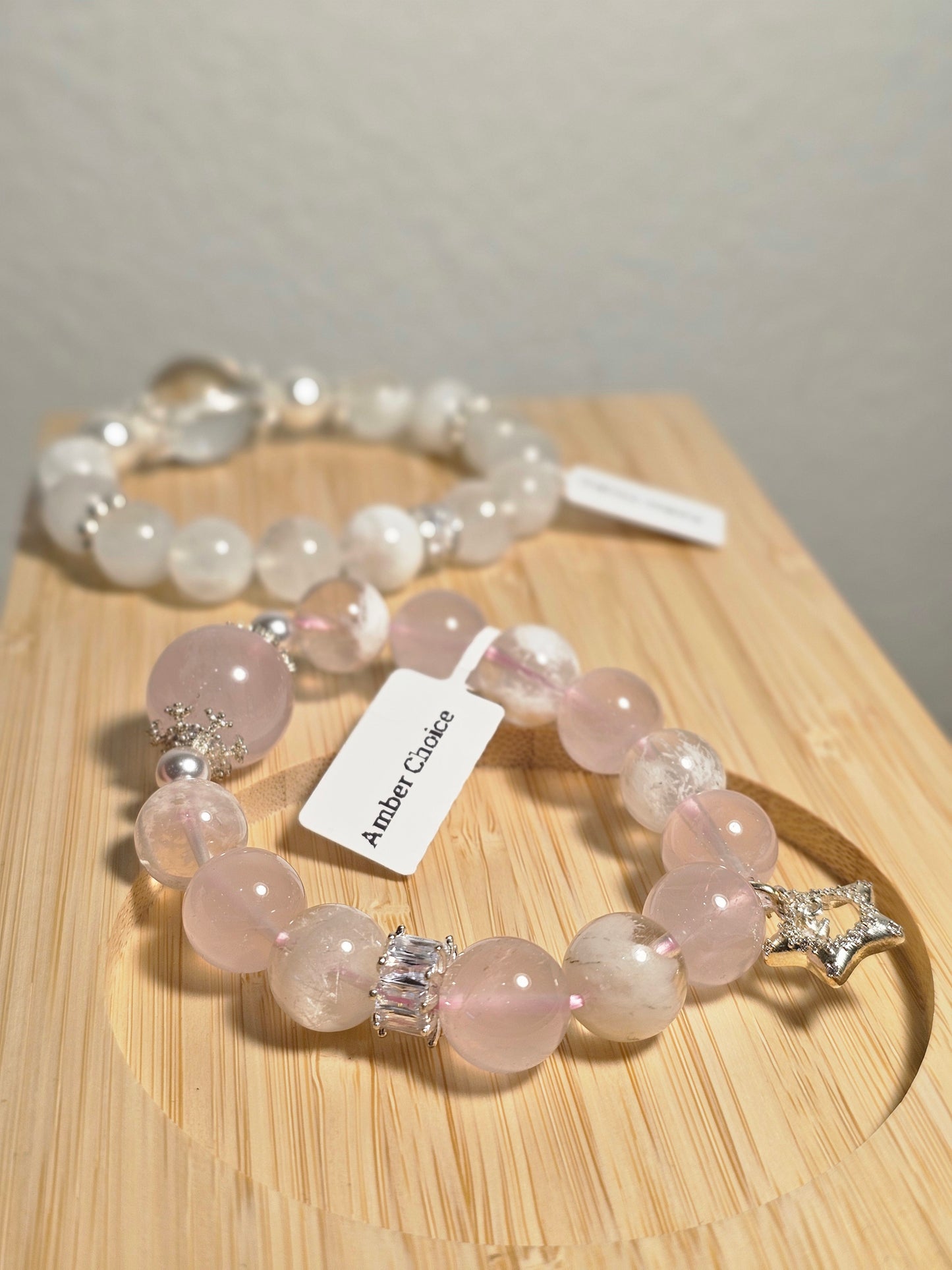 Pink Snow Phantom Quartz 12.3mm